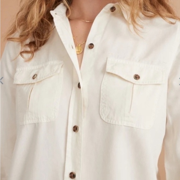 Marine Layer Cheyenne Button Down Top - Picture 3 of 6